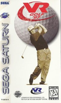 VR Golf 97 Sega Saturn  box art